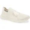 Apl Athletic Propulsion Labs Apl Techloom Bliss Knit Running Shoe In Chalk