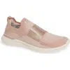 Apl Athletic Propulsion Labs Techloom Bliss Mesh And Neoprene Slip-on Sneakers In Dust/nude