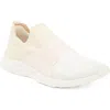 Apl Athletic Propulsion Labs Apl Techloom Bliss Knit Running Shoe In Ivory/creme/alabaster