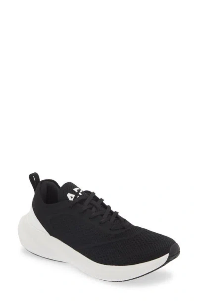 Apl Athletic Propulsion Labs Apl Techloom Dream Running Shoe In Black/white