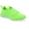 Apl Athletic Propulsion Labs Apl Techloom Phantom Running Shoe In Green/black/clear