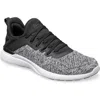 Apl Athletic Propulsion Labs Apl Techloom Tracer Knit Training Shoe In Black/grey