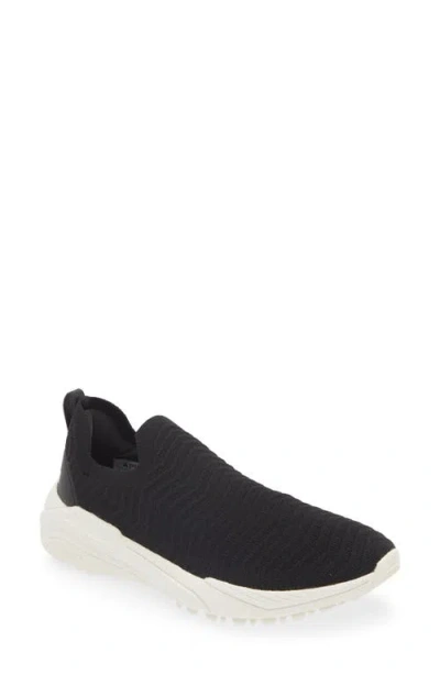 Apl Athletic Propulsion Labs Apl Techloom Traveler Slip-on Sneaker In Black/ivory/gum