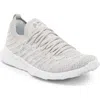 Apl Athletic Propulsion Labs Apl Techloom Wave Hybrid Running Shoe In Neutral
