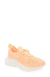 Apl Athletic Propulsion Labs Apl Techloom Zipline Running Shoe In Neon Peach/white