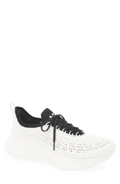Apl Athletic Propulsion Labs Apl Techloom Zipline Training Sneaker In Ivory/black/ivory