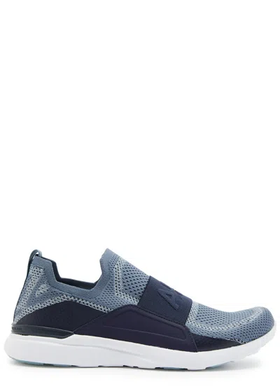Apl Athletic Propulsion Labs Athletic Propulsion Labs Techloom Bliss Stretch-knit Trainers In Navy
