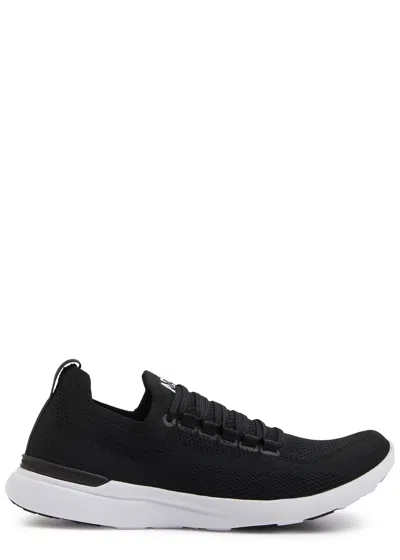 Apl Athletic Propulsion Labs Athletic Propulsion Labs Techloom Breeze Knitted Sneakers In Black