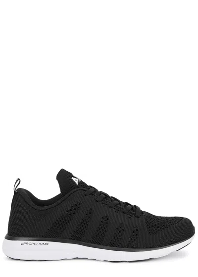 Apl Athletic Propulsion Labs Athletic Propulsion Labs Techloom Pro Black Knitted Sneakers