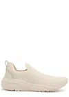 Apl Athletic Propulsion Labs Athletic Propulsion Labs Techloom Traveler Herringbone-knit Sneakers In Beige