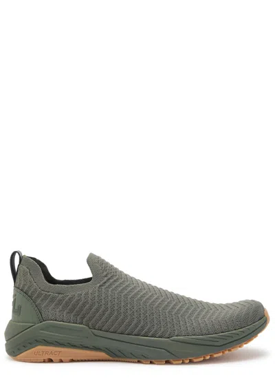 Apl Athletic Propulsion Labs Athletic Propulsion Labs Techloom Traveler Herringbone-knit Sneakers In Multi