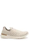 Apl Athletic Propulsion Labs Athletic Propulsion Labs Techloom Wave Knitted Sneakers In Beige