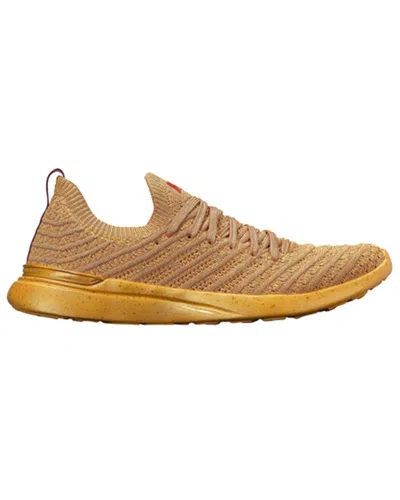 Apl Athletic Propulsion Labs Athletic Propulsion Labs Techloom Wave Sneaker In Gold