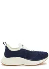 Apl Athletic Propulsion Labs Athletic Propulsion Labs Techloom Zipline Embroidered Knit Sneakers In Blue