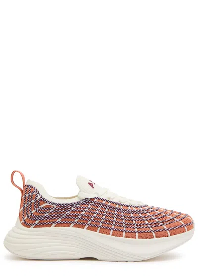 Apl Athletic Propulsion Labs Athletic Propulsion Labs Techloom Zipline Embroidered Knit Sneakers In Multi