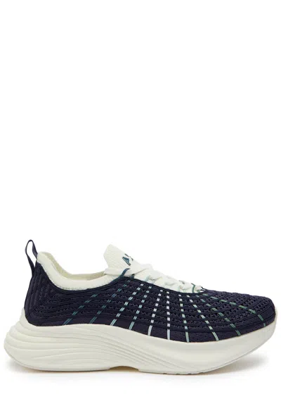 Apl Athletic Propulsion Labs Athletic Propulsion Labs Techloom Zipline Knitted Sneakers In Blue