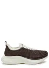 Apl Athletic Propulsion Labs Athletic Propulsion Labs Techloom Zipline Knitted Sneakers In Brown
