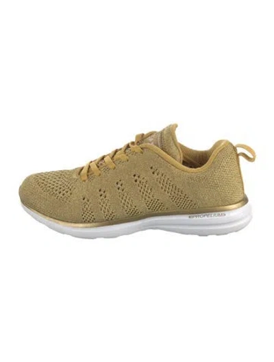Pre-owned Apl Athletic Propulsion Labs Athletic Sneakers In Gold/metallic