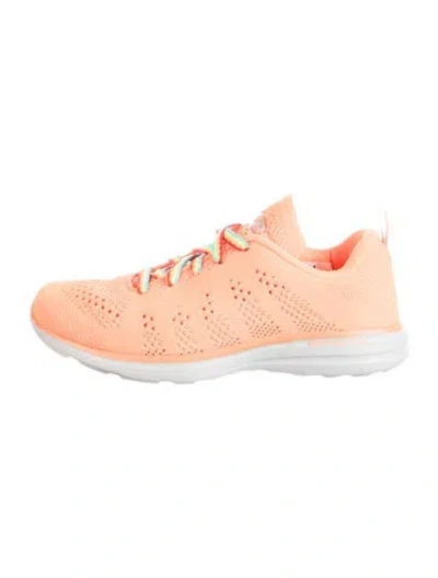 Pre-owned Apl Athletic Propulsion Labs Athletic Sneakers In Orange