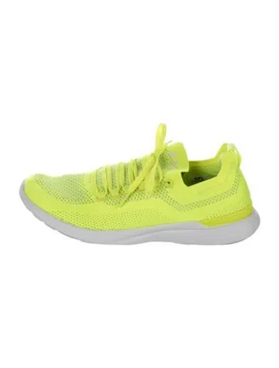 Pre-owned Apl Athletic Propulsion Labs Athletic Sneakers In Yellow
