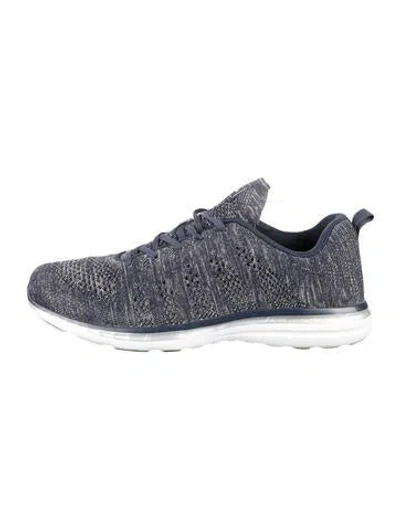 Pre-owned Apl Athletic Propulsion Labs Colorblock Pattern Athletic Sneakers In Blue