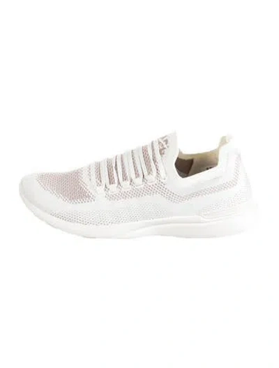 Pre-owned Apl Athletic Propulsion Labs Colorblock Pattern Athletic Sneakers In White