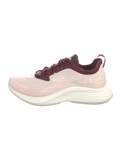Pre-owned Apl Athletic Propulsion Labs Colorblock Pattern Chunky Sneakers W/ Tags In Neutral