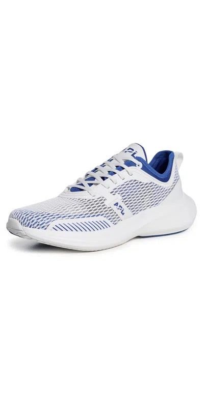 Apl Athletic Propulsion Labs Euphoria Sneakers Light Fog/sapphire In White