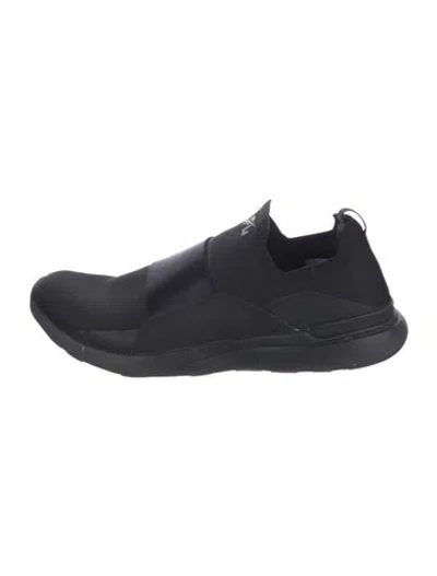 Pre-owned Apl Athletic Propulsion Labs Flats In Black
