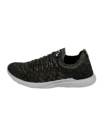 Pre-owned Apl Athletic Propulsion Labs Graphic Print Athletic Sneakers In Black