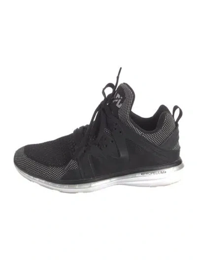 Pre-owned Apl Athletic Propulsion Labs Graphic Print Athletic Sneakers In Black