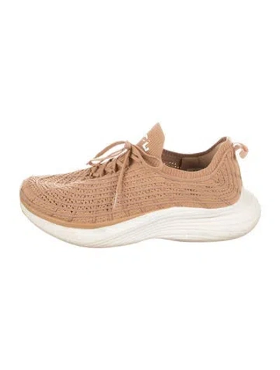 Pre-owned Apl Athletic Propulsion Labs Graphic Print Athletic Sneakers In Neutral