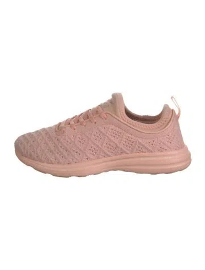Pre-owned Apl Athletic Propulsion Labs Graphic Print Athletic Sneakers In Pink