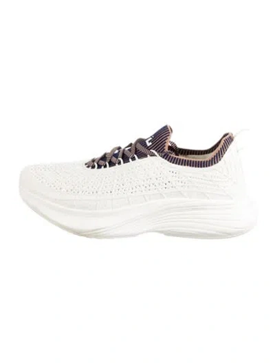 Pre-owned Apl Athletic Propulsion Labs Graphic Print Athletic Sneakers In White