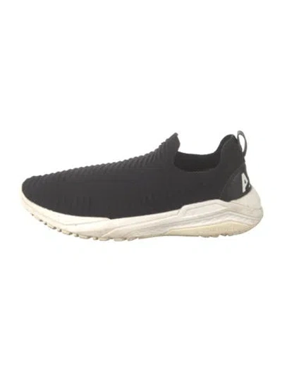 Pre-owned Apl Athletic Propulsion Labs Graphic Print Sock Sneakers In Black