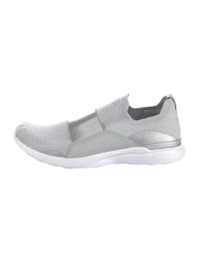 Pre-owned Apl Athletic Propulsion Labs Grosgrain Trim Sneakers In Grey