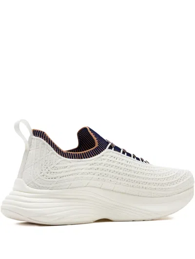 Apl Athletic Propulsion Labs Knit Lace-up Sneakers In White