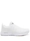 Apl Athletic Propulsion Labs Lace-up Trainers In White / Black / Gum