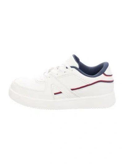 Pre-owned Apl Athletic Propulsion Labs Leather Athletic Sneakers In Neutrals/white