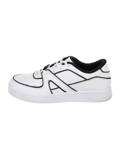 Pre-owned Apl Athletic Propulsion Labs Leather Sneakers In White