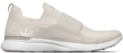 Pre-owned Apl Athletic Propulsion Labs Men's Athletic Propulsion Labs Apl Techloom Bliss Stars Wars Rebellion Sneakers In Sand/white In Multi