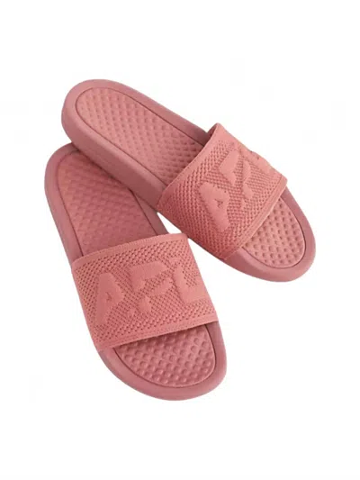 Apl Athletic Propulsion Labs Men's Big Logo Techloom Slide In Cedar In Multi