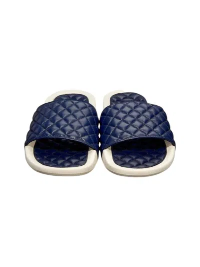 Apl Athletic Propulsion Labs Men's Lusso Slide In Midnight/pristine In Blue