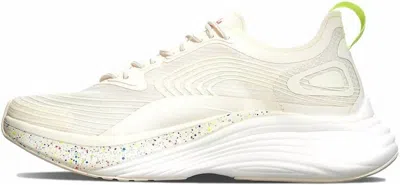 Apl Athletic Propulsion Labs Men's Streamline Shoe In Pristine/multi/speckle In White
