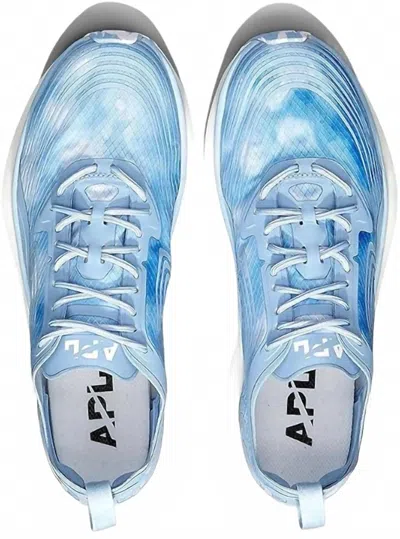 Apl Athletic Propulsion Labs Men's Streamline Shoe In Sky Blue/tie Dye