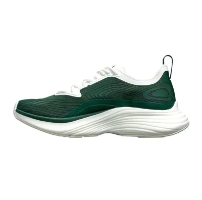 Apl Athletic Propulsion Labs Men's Streamline Shoes In Dark Green/ivory