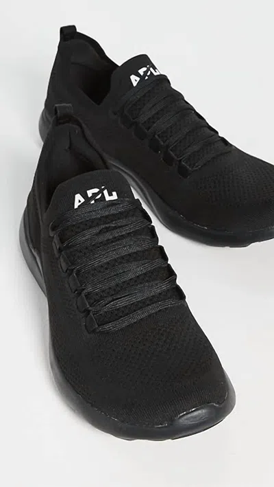 Apl Athletic Propulsion Labs Men's Techloom Breeze Shoe In Black/white/black