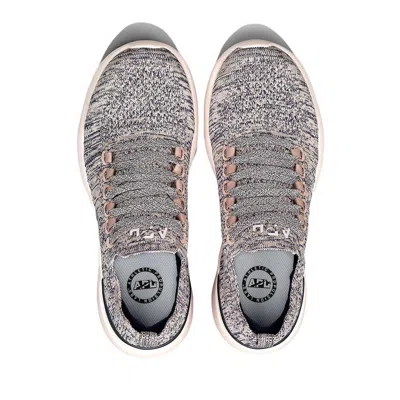 Apl Athletic Propulsion Labs Men's Techloom Breeze Shoe In Rose Dust/navy/nude In Pink
