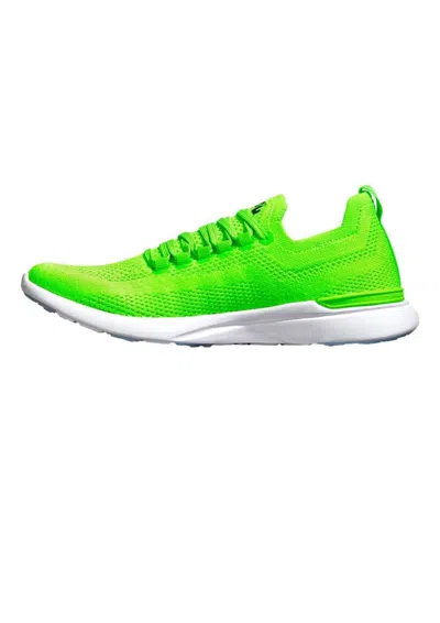 Apl Athletic Propulsion Labs Men's Techloom Breeze Sneaker In Green/black/white
