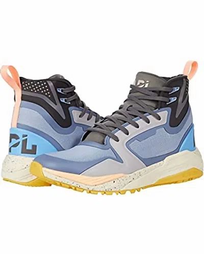Apl Athletic Propulsion Labs Men's Techloom Defender Sneakers In Frozen Grey/raindrop/pristine In Multi